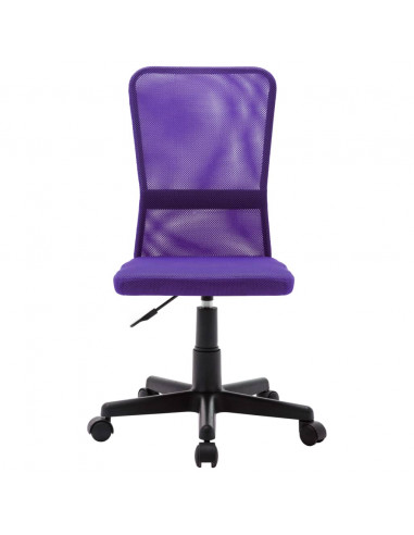 Sedia da Ufficio Viola 44x52x100 cm in Tessuto a Rete