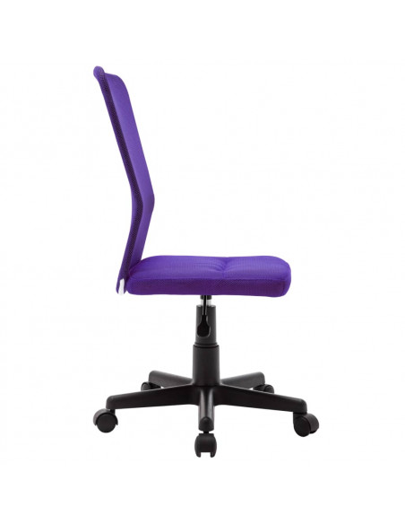 Sedia da Ufficio Viola 44x52x100 cm in Tessuto a Rete