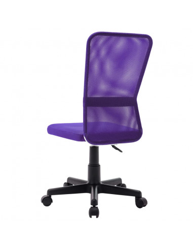 Sedia da Ufficio Viola 44x52x100 cm in Tessuto a Rete
