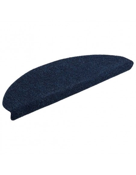 Tappetini Scale Adesivi 10 pz 65x21x4 cm Blu Marino Agugliati