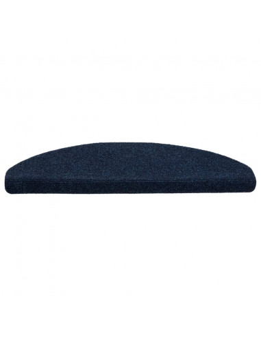 Tappetini Scale Adesivi 10 pz 65x21x4 cm Blu Marino Agugliati