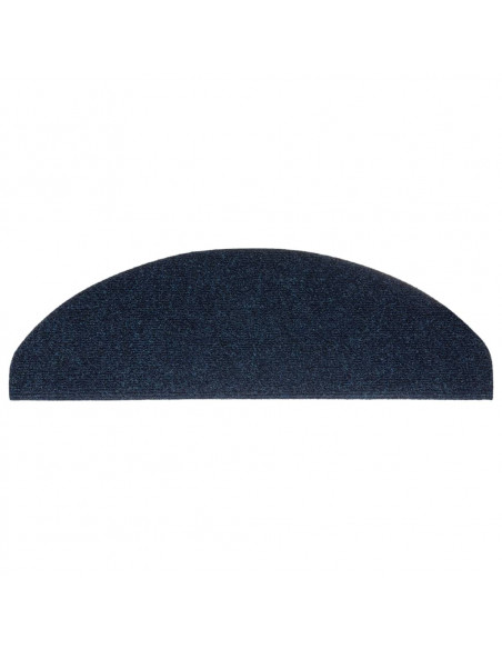 Tappetini Scale Adesivi 10 pz 65x21x4 cm Blu Marino Agugliati