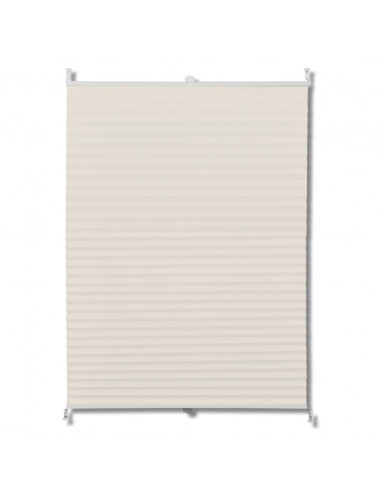 Tenda plissè 110x125cm Crema