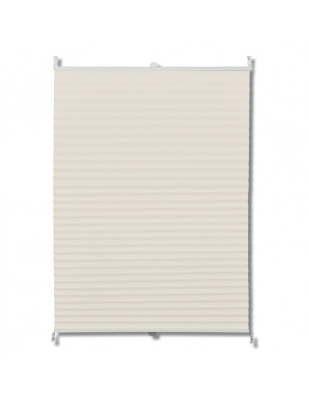 Tenda plissè 110x125cm Crema