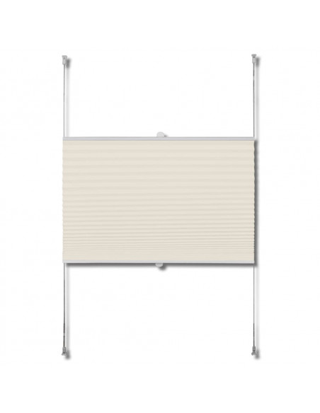 Tenda plissè 110x125cm Crema