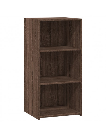 Credenza Rovere Marrone 45x41x93 cm in Legno Multistrato