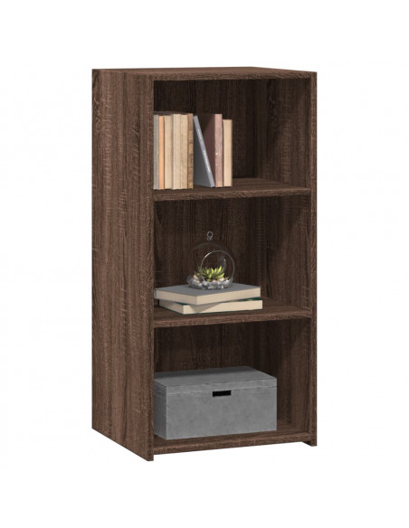 Credenza Rovere Marrone 45x41x93 cm in Legno Multistrato