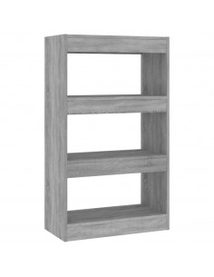 Libreria/Divisorio Grigio Sonoma 60x30x103 cm in Truciolato 2