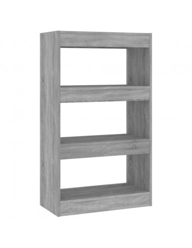 Libreria/Divisorio Grigio Sonoma 60x30x103 cm in Truciolato