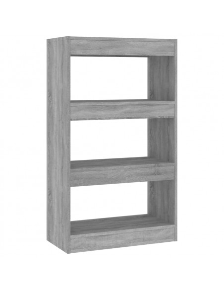 Libreria/Divisorio Grigio Sonoma 60x30x103 cm in Truciolato
