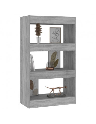 Libreria/Divisorio Grigio Sonoma 60x30x103 cm in Truciolato