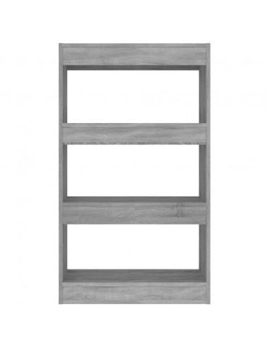 Libreria/Divisorio Grigio Sonoma 60x30x103 cm in Truciolato