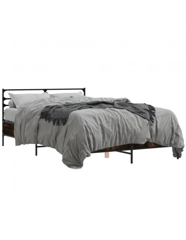 Giroletto Rovere Fumo 140x190 cm in Legno Multistrato Metallo