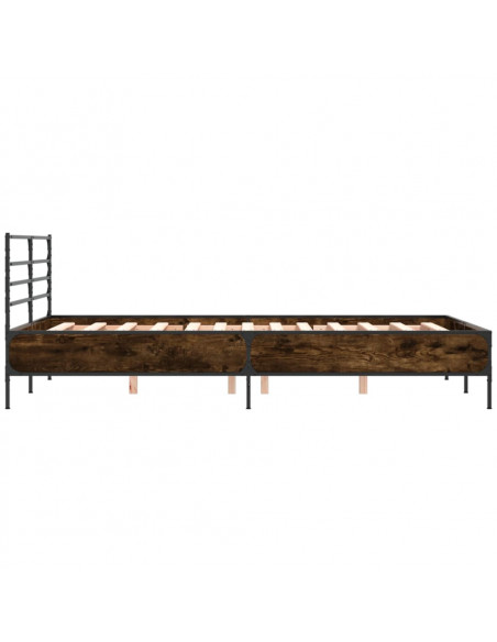 Giroletto Rovere Fumo 140x190 cm in Legno Multistrato Metallo