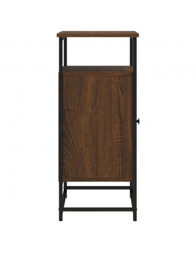 Credenza Rovere Marrone 69x35x80 cm in Legno Multistrato