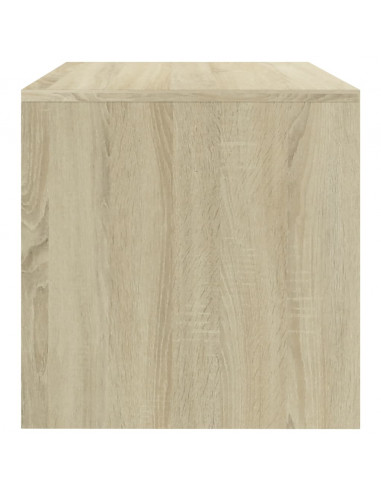 Mobile Porta TV Rovere Sonoma 100x40x40 cm in Legno Multistrato