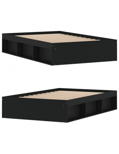 Giroletto Nero 120x190 cm Small Double