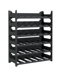 Portabottiglie per 36 Bottiglie in PP Impilabile 2