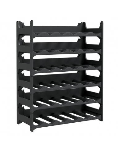 Portabottiglie per 36 Bottiglie in PP Impilabile