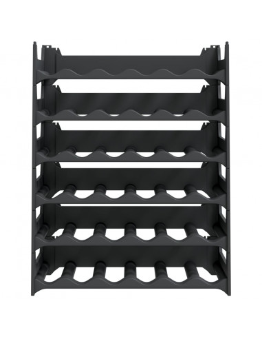 Portabottiglie per 36 Bottiglie in PP Impilabile