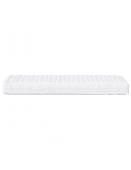 Materasso in Schiuma Bianco 90x200 cm Durezza H2 H3