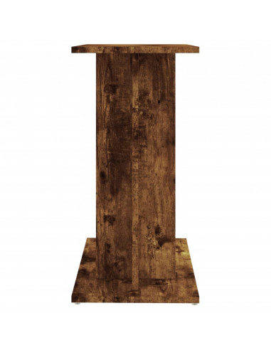 Supporto Acquario 60x30x60 cm in Legno Multistrato Rovere Fumo