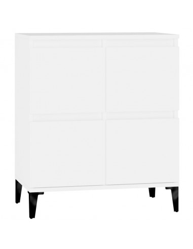 Credenza Bianca 60x35x70 cm in Legno Multistrato