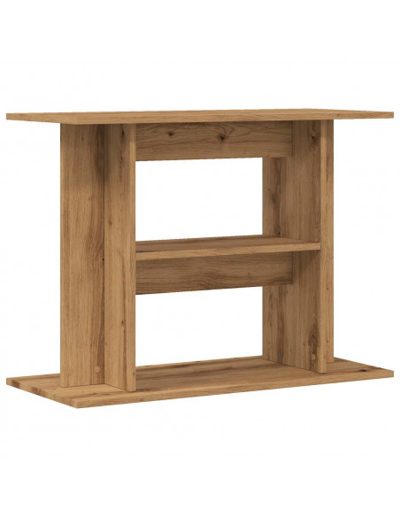 Supporto Acquario 80x35x60 cm Multistrato Rovere Artigianale