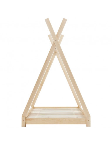 Giroletto per Bambini in Legno Massello di Pino 70x140 cm