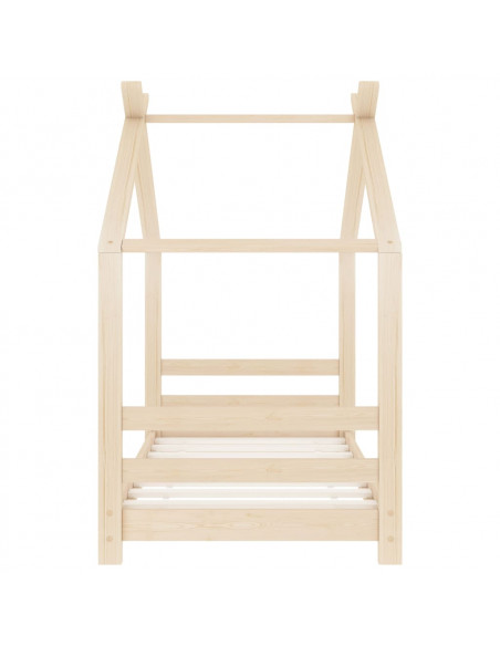Giroletto per Bambini in Legno Massello di Pino 70x140 cm