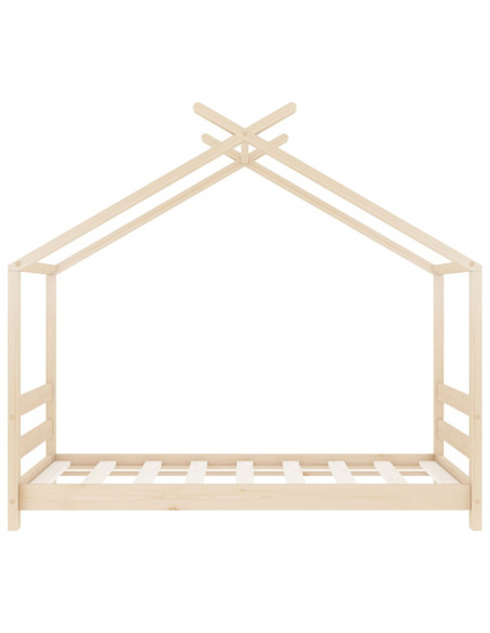 Giroletto per Bambini in Legno Massello di Pino 70x140 cm