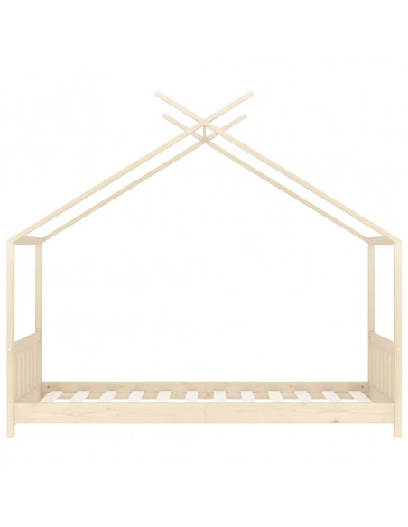 Giroletto per Bambini in Legno Massello di Pino 70x140 cm