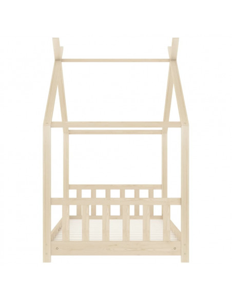 Giroletto per Bambini in Legno Massello di Pino 70x140 cm