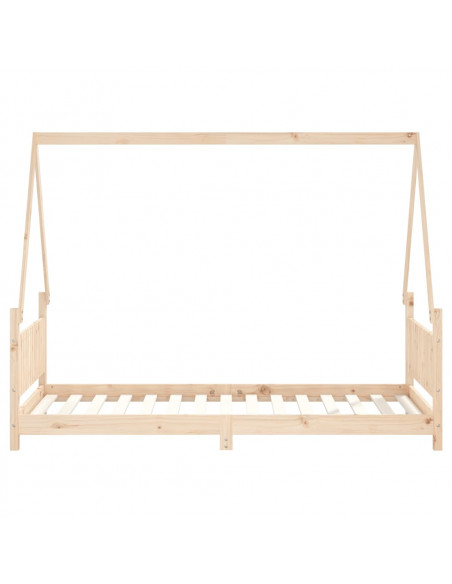 Giroletto per Bambini 90x190 cm in Legno Massello di Pino