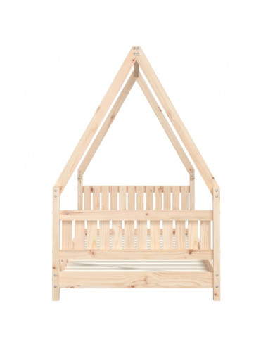 Giroletto per Bambini 90x190 cm in Legno Massello di Pino