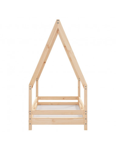 Giroletto per Bambini 70x140 cm in Legno Massello di Pino