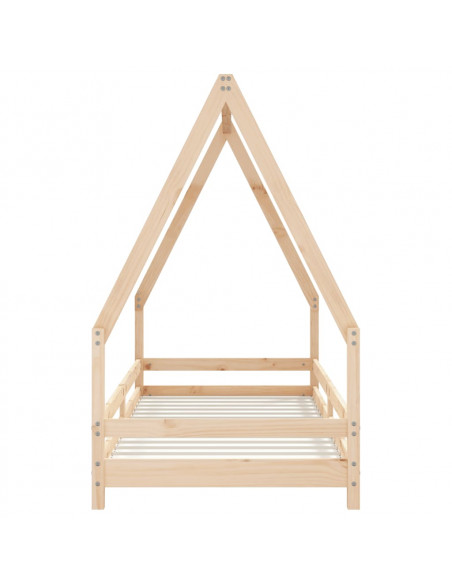 Giroletto per Bambini 80x200 cm in Legno Massello di Pino