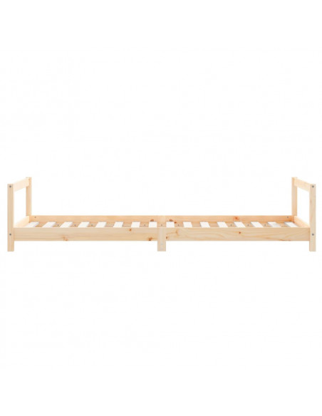 Giroletto per Bambini 80x200 cm in Legno Massello di Pino