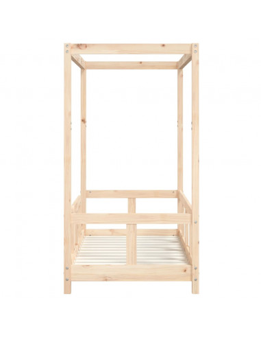 Giroletto per Bambini 70x140 cm in Legno Massello di Pino