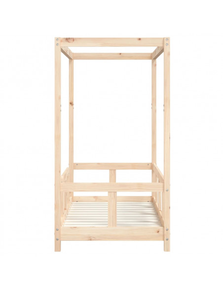 Giroletto per Bambini 70x140 cm in Legno Massello di Pino
