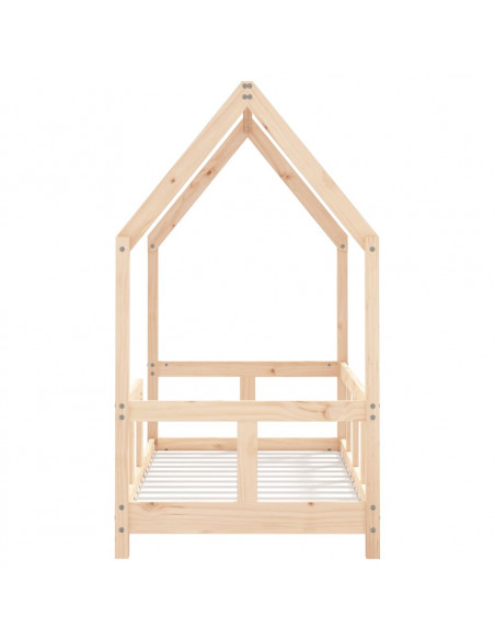 Giroletto per Bambini 70x140 cm in Legno Massello di Pino