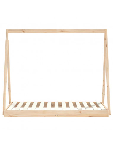 Giroletto per Bambini 70x140 cm in Legno Massello di Pino