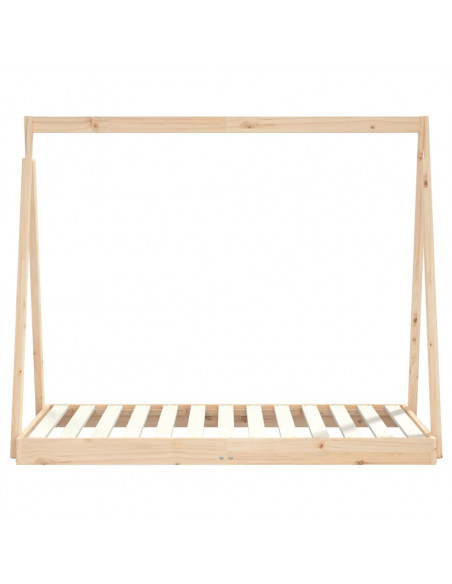 Giroletto per Bambini 70x140 cm in Legno Massello di Pino