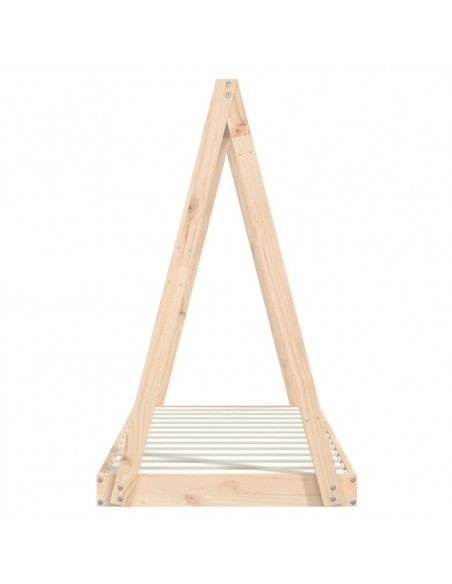 Giroletto per Bambini 70x140 cm in Legno Massello di Pino