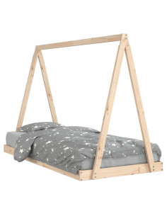 Giroletto per Bambini 90x190 cm in Legno Massello di Pino 2