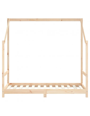 Giroletto per Bambini 80x160 cm in Legno Massello di Pino