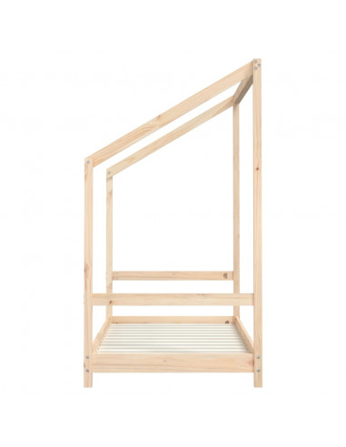 Giroletto per Bambini 80x160 cm in Legno Massello di Pino