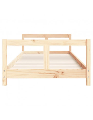 Giroletto per Bambini 80x200 cm in Legno Massello di Pino