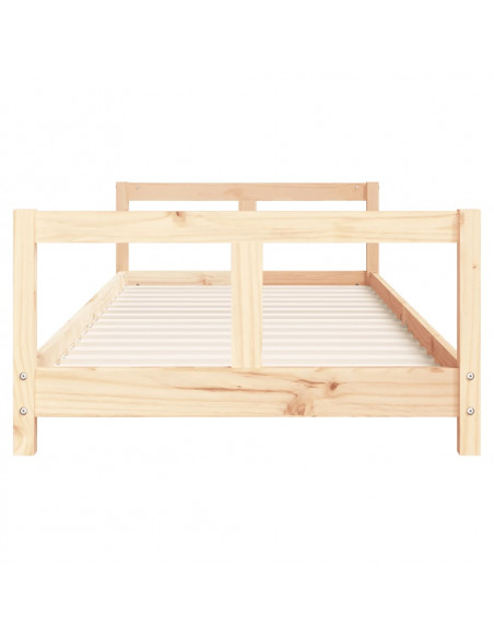 Giroletto per Bambini 80x200 cm in Legno Massello di Pino
