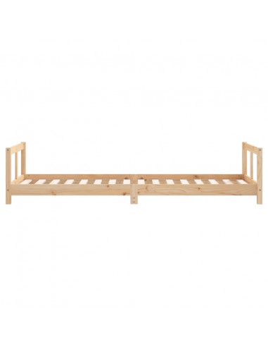 Giroletto per Bambini 80x200 cm in Legno Massello di Pino